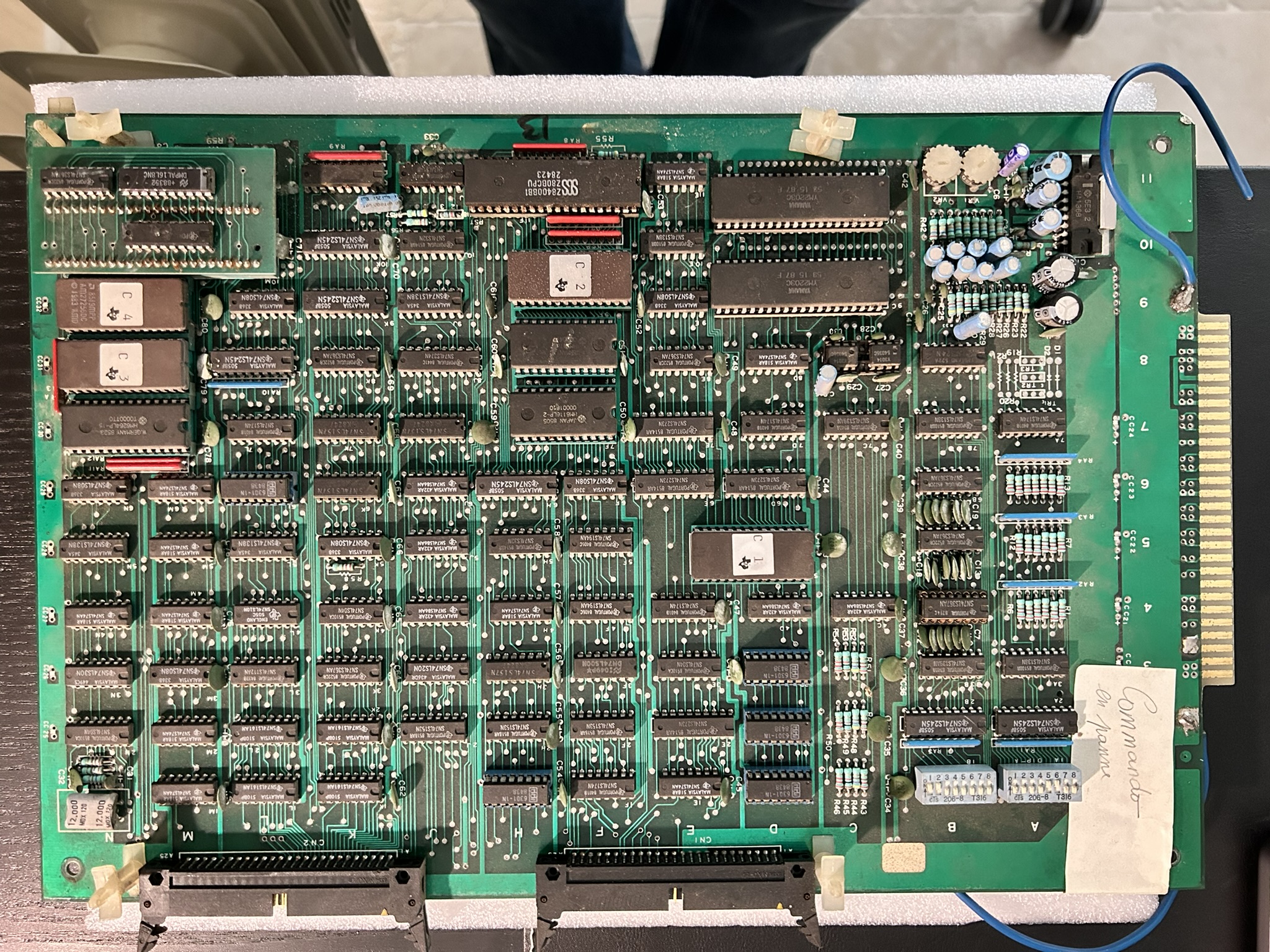 Dirty set: CPU and sound