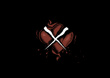 The heart with the needles crossed over it, about to break