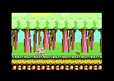 Round 1-1 with the first draft of the forest graphics